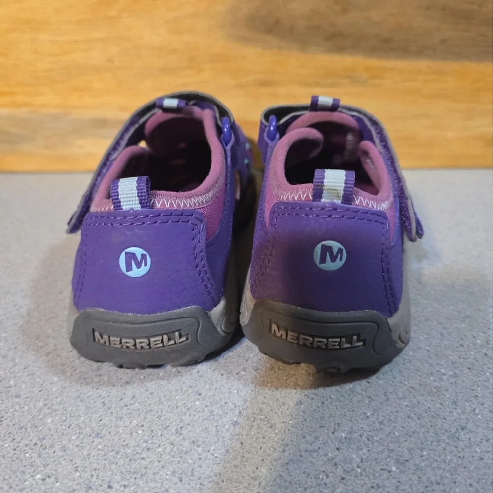 Merrell Hydro Hiker Purple Pink Kids Water Sandals MK163683 Size 1m